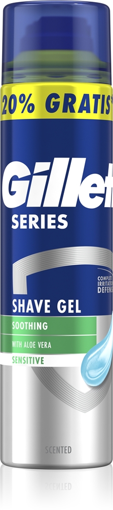 

Успокаивающий гель для бритья серии алоэ вера Gillette, 240 мл