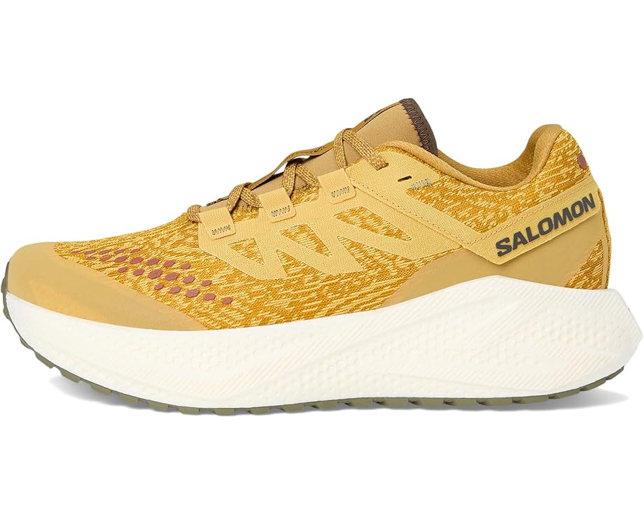 Кроссовки Salomon Aero Glide 3 Grvl, цвет Spicy Mustard/Vanilla Ice/Deep Lichen Green — фото 4