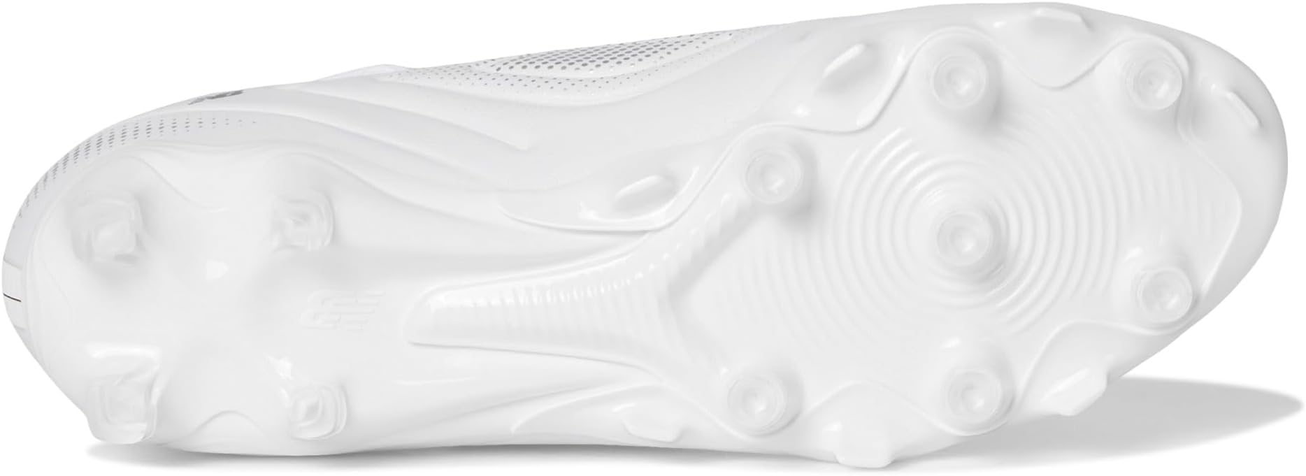 Кроссовки New Balance Unisex Tekela Team Low Laced FG V5 Soccer Cleats, White/Black/Silver — фото 3