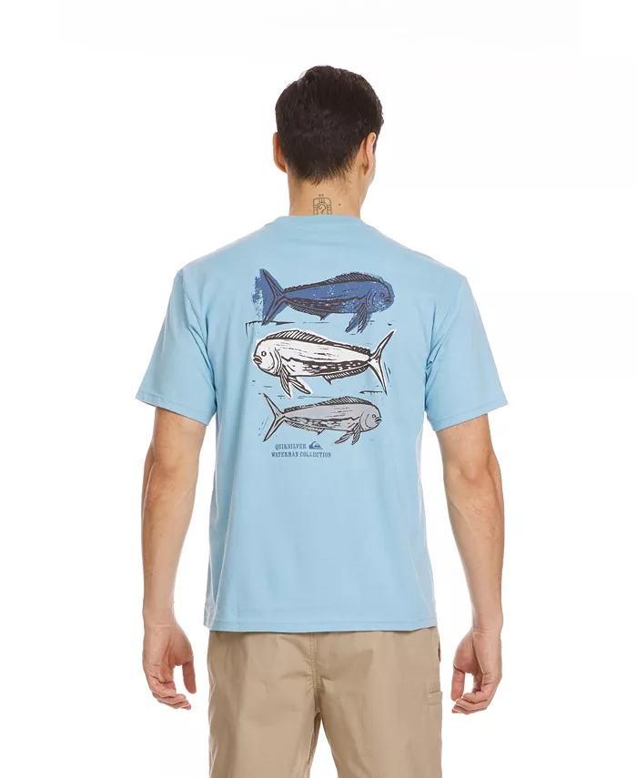 

Футболка Quiksilver Men's Mahi Sandwich Quiksilver Waterman, синий