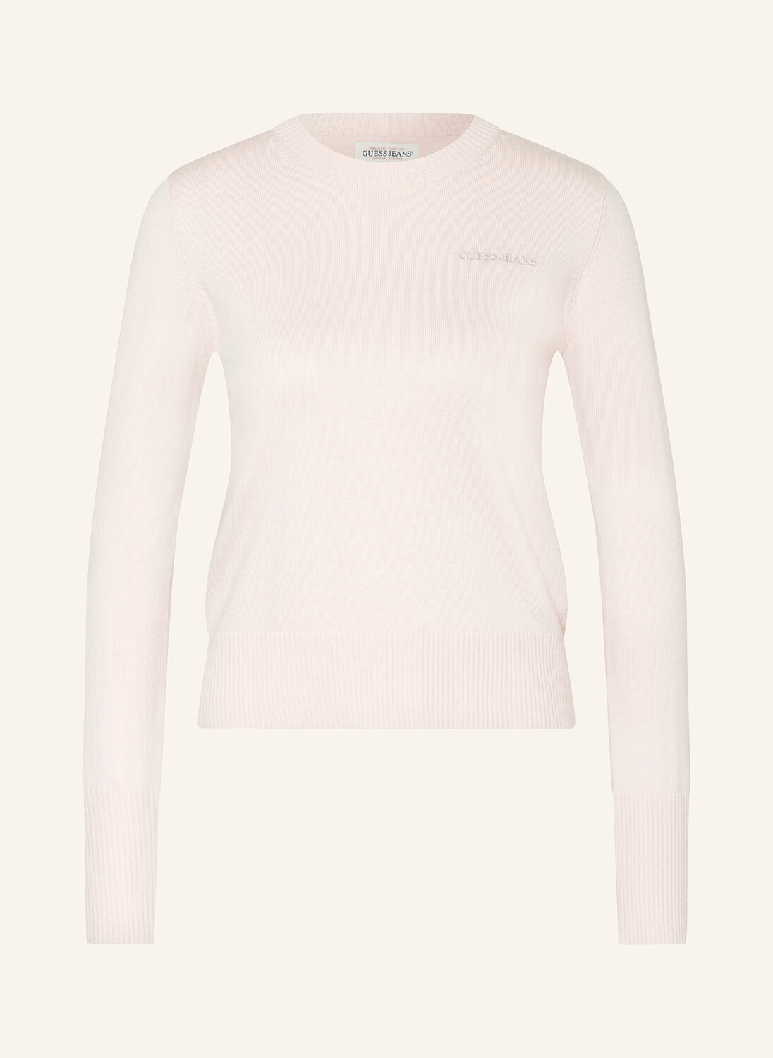 

Свитер GUESS JEANS, розовый
