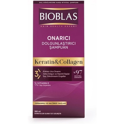 

Шампунь против выпадения волос с коллагеном и кератином Bioblas