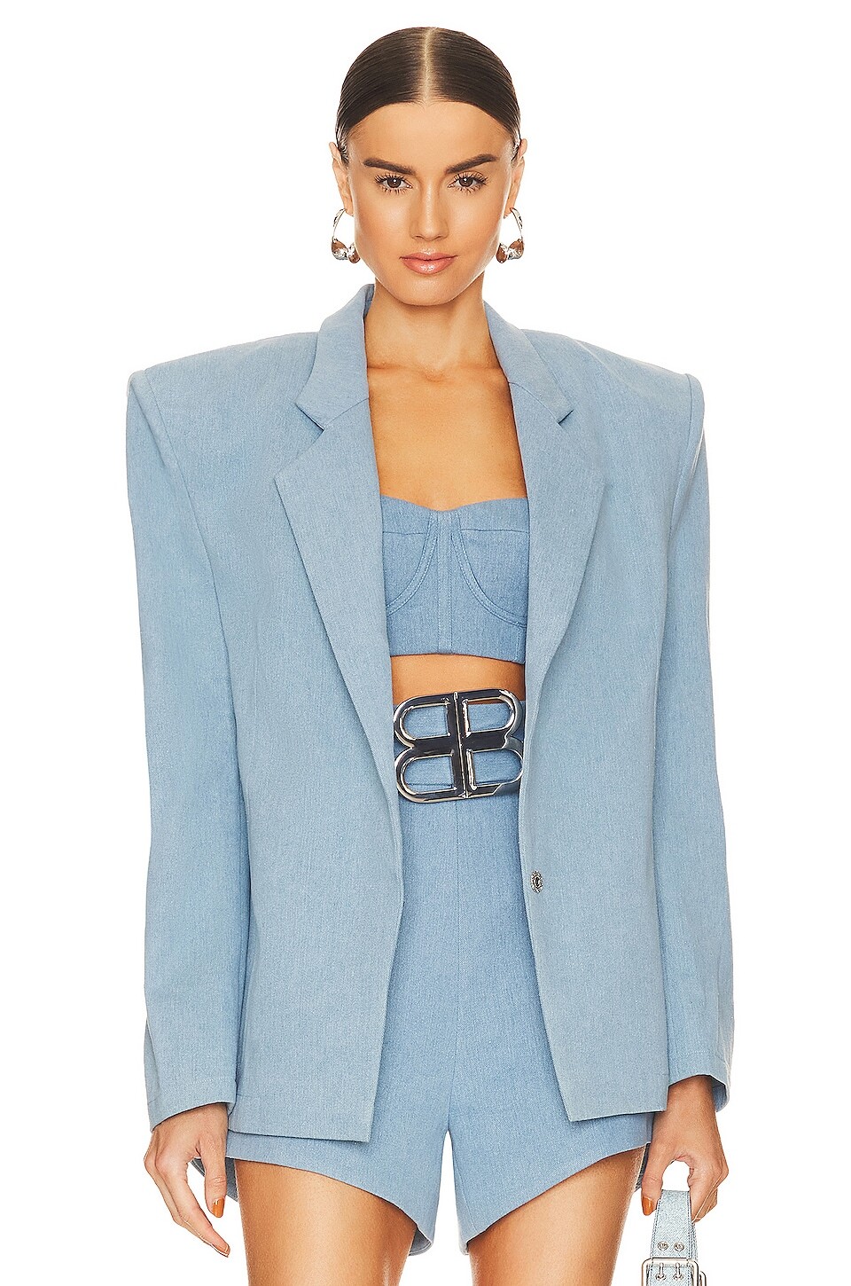 

Блейзер Bronx and Banco Britney Denim, цвет Blue Denim