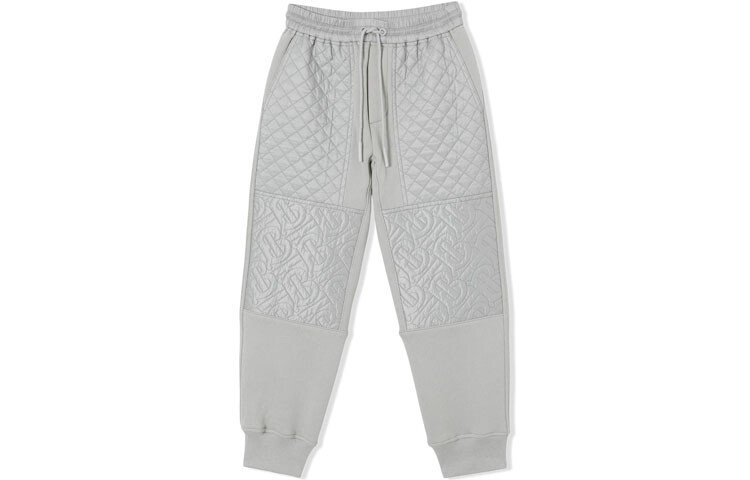 

Детские трикотажные спортивные штаны Burberry, цвет Grey