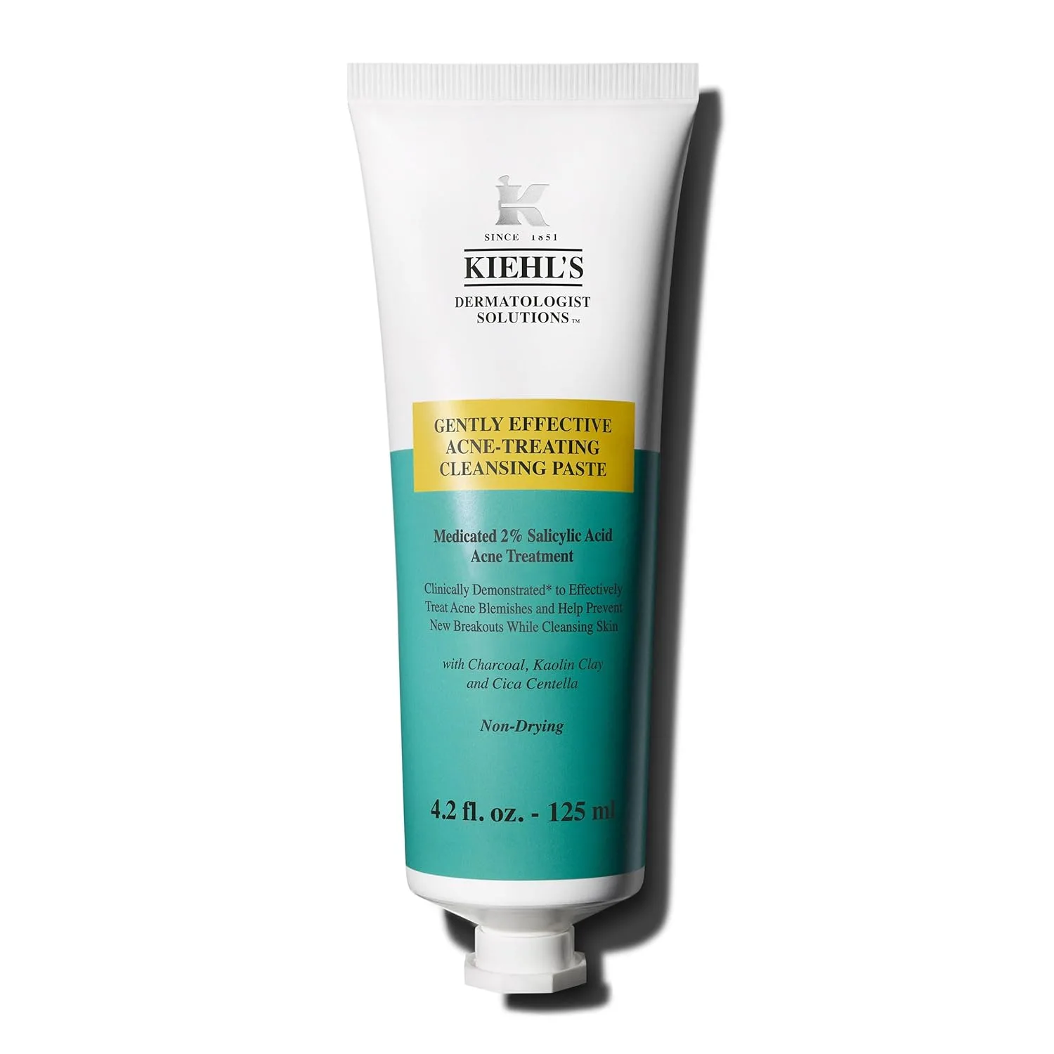 Маска для лица Kiehl's — Kiehl’s Acne-Treating Cleansing Paste с салициловой кислотой, многофункциональное, 124 мл