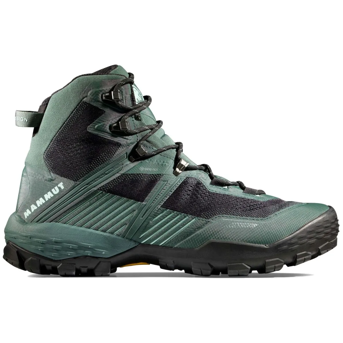 

Мужские горные ботинки DUCAN II HIGH Gore-Tex Mammut, зеленый