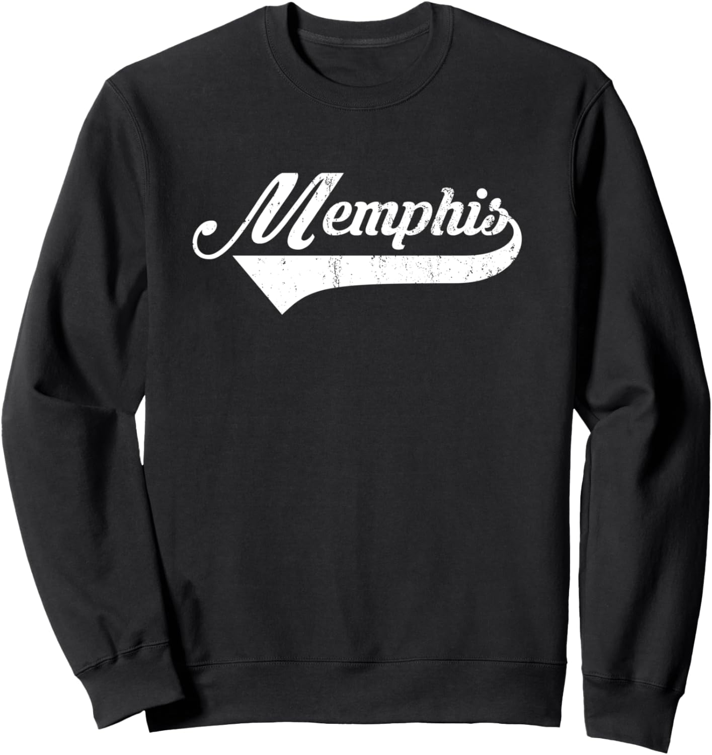 

Мемфис, штат Теннесси, винтажный ретро-стиль, толстовка Memphis Usa Vintage Cities & Towns, черный