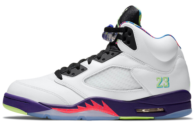 

Кроссовки Jordan Air Jordan 5 Vintage Basketball Unisex, белый/черный