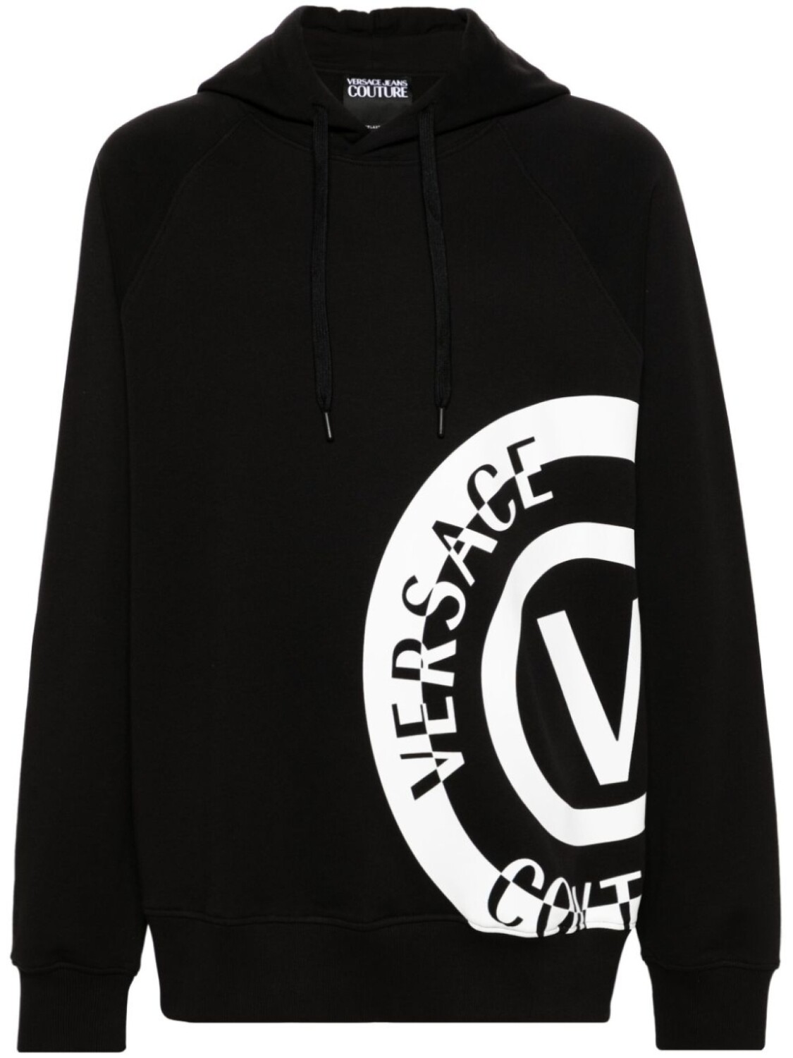 

Versace Jeans Couture худи с вышитым логотипом, черный