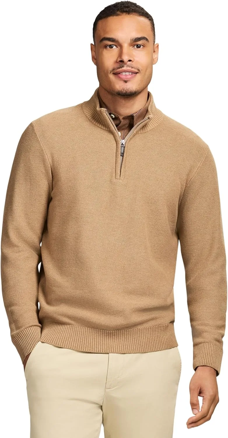 

Izod мужской свитер с застежкой на четверть