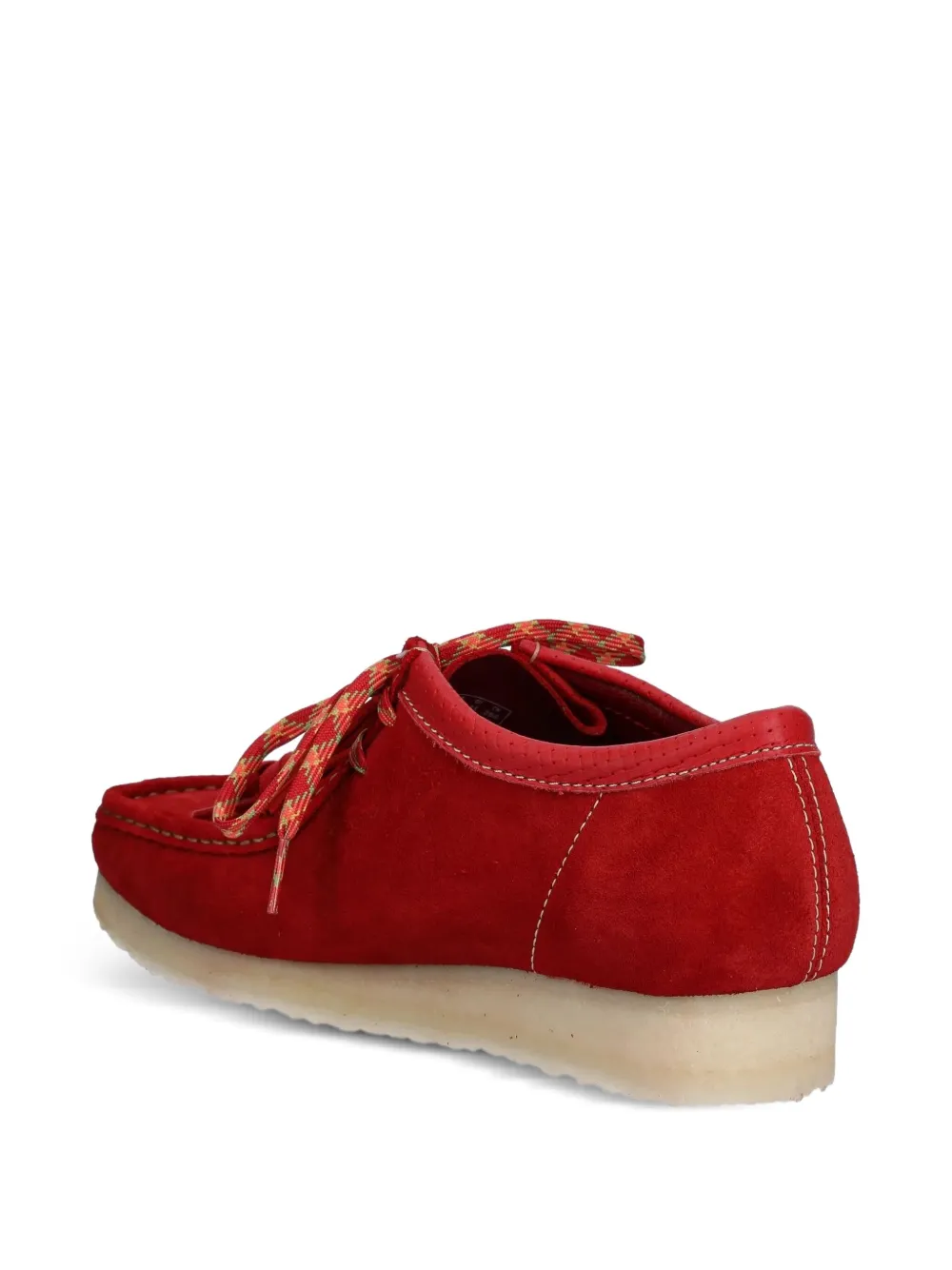 Мокасины с бахромой Clarks Originals, красный — фото 4