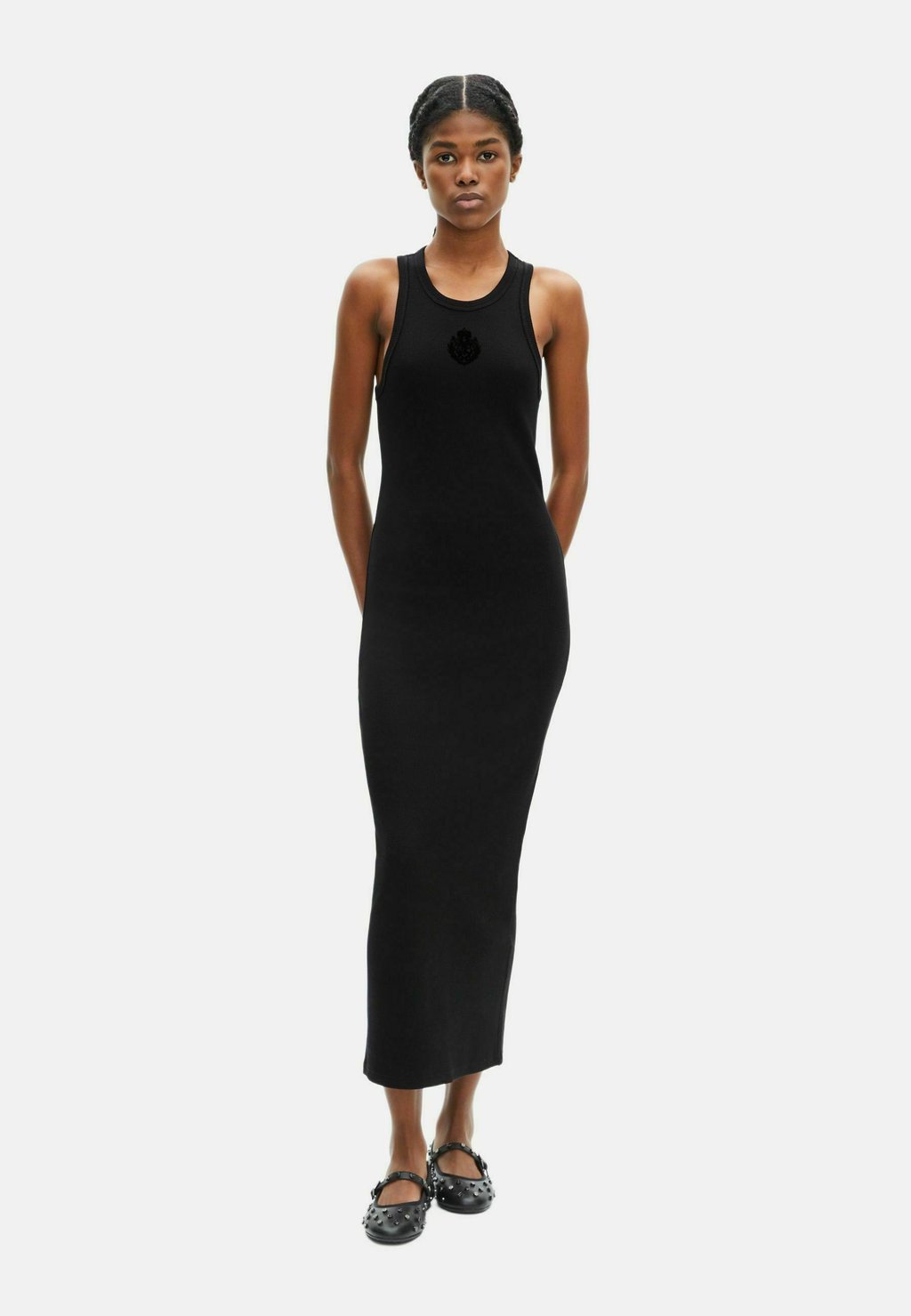 

Платье-футляр Jersey dress The Kooples, черный