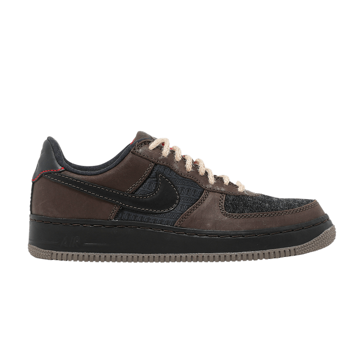 

Кроссовки Nike Air Force 1 Low Inside Out 'Baroque Brown Black', коричневый