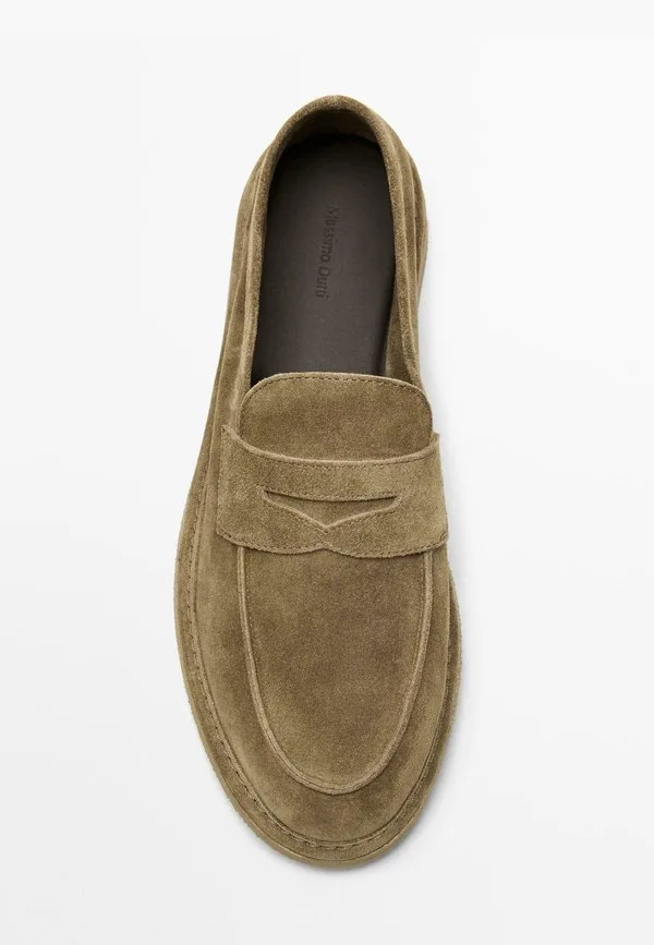 Лоферы-Слипоны Massimo Dutti, Stone — фото 3