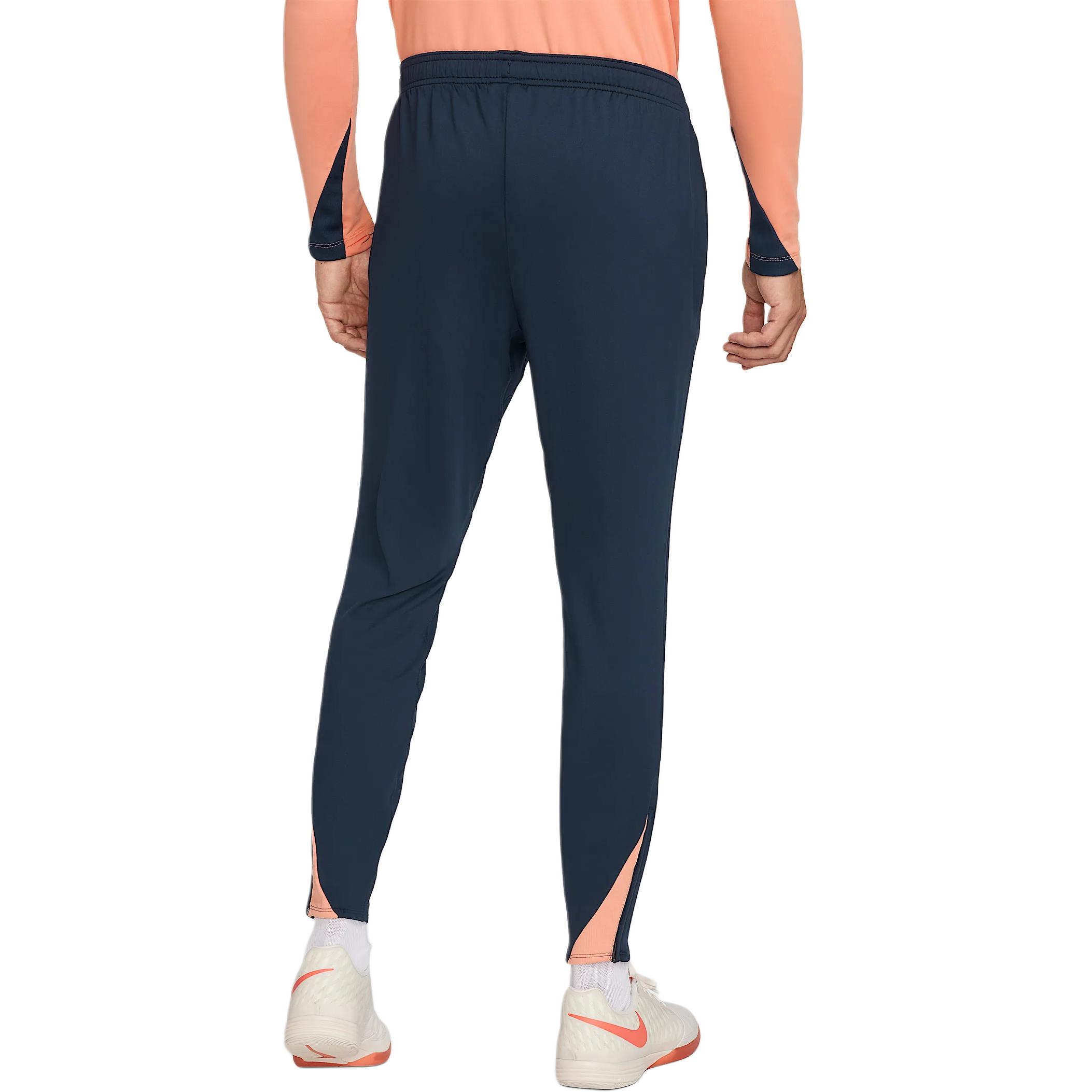 Nike Chelsea FC Dri Fit вязаные спортивные штаны мужские Obsidian/Apricot Agate/Guava Ice — фото 4