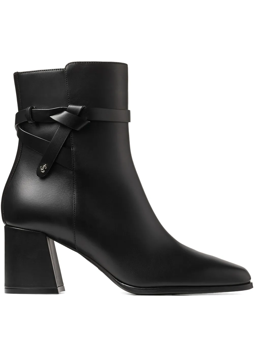 Ботильоны на блочном каблуке Jimmy Choo, черный