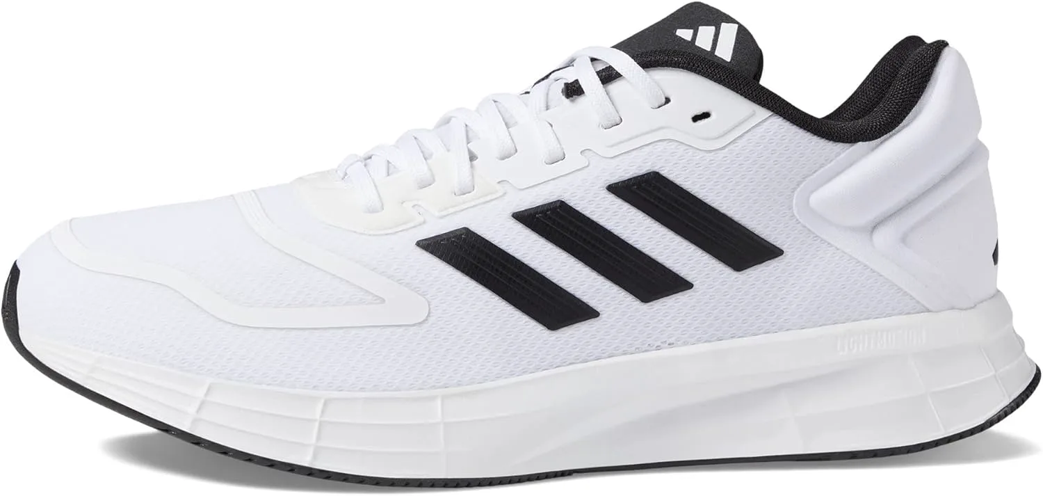 Мужские беговые кроссовки Adidas Duramo SL 2.0, белый/черный — фото 2