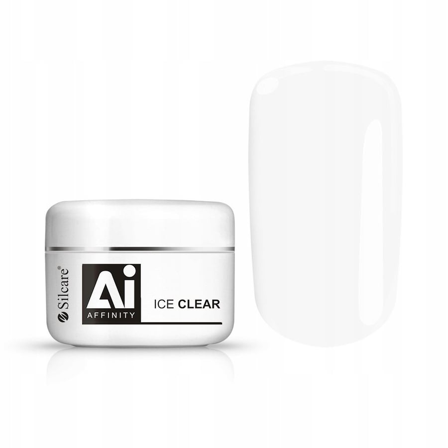 

УФ-гель Affinity Ice Clear 100 г Silcare