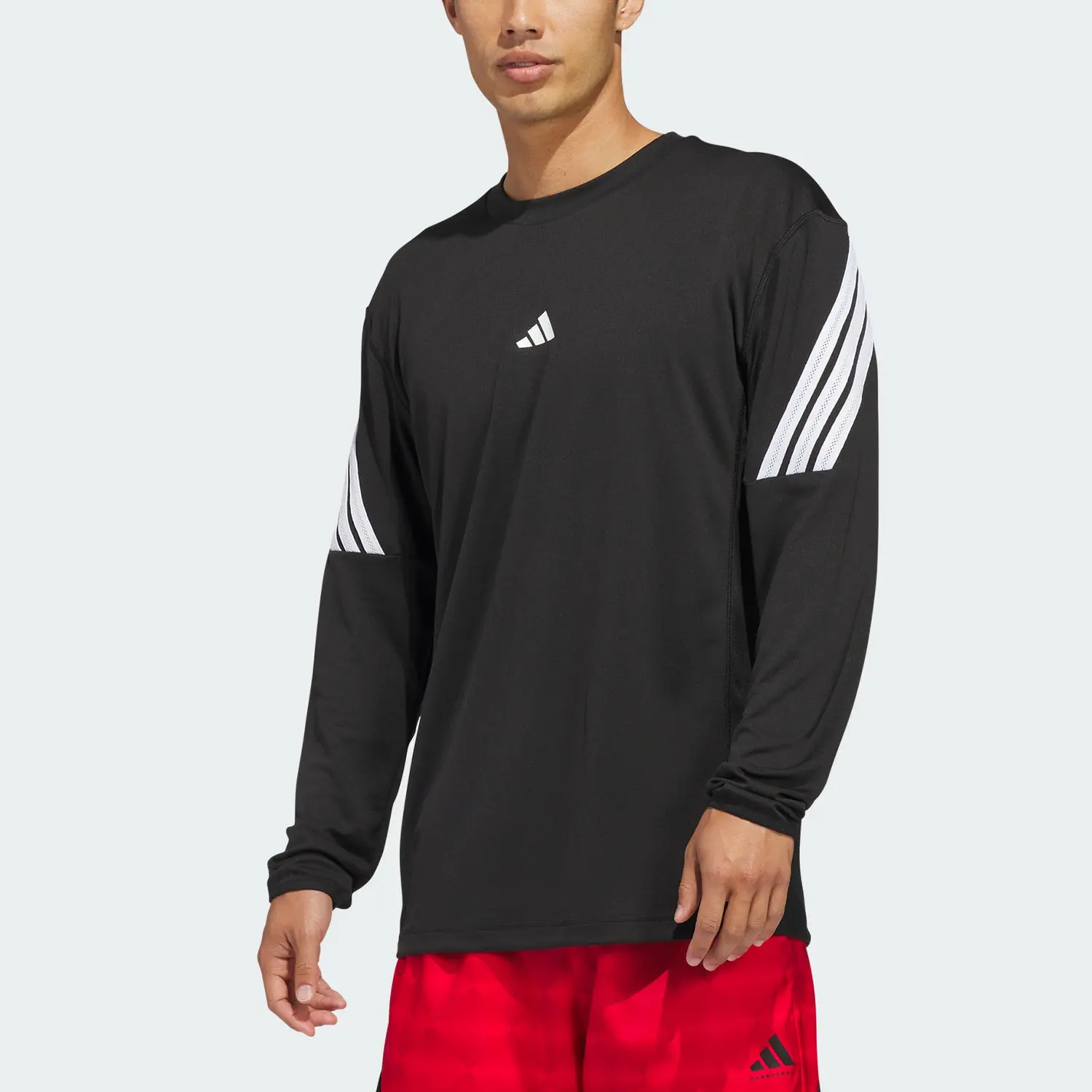 FW25 CRAZY LITE Футболка мужская Adidas, черный — фото 3