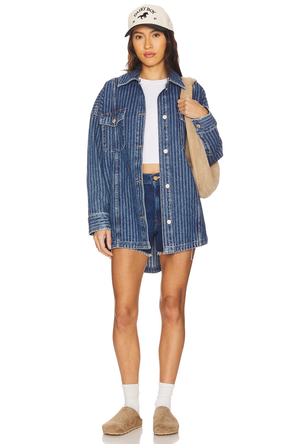 

Куртка-рубашка Dunes Free People, blue abyss
