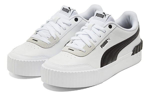 Кроссовки carina lift shoes black/white/grey Puma, черный — фото 3