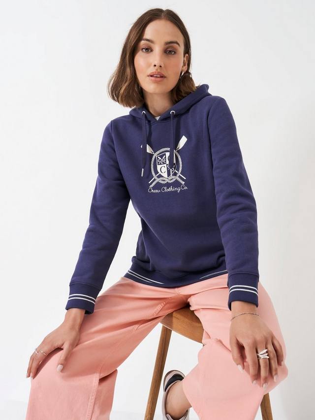 

Толстовка с логотипом Crew Clothing, цвет Navy Blue