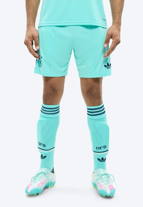Шорты реплики Adidas Performance Germany 26 away national team, цвет ярко-бирюзовый