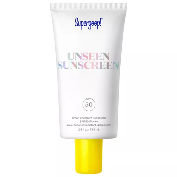 

Мини невидимый солнцезащитный крем spf 50 невидимая защита от солнца для лица Supergoop!, 71 гр