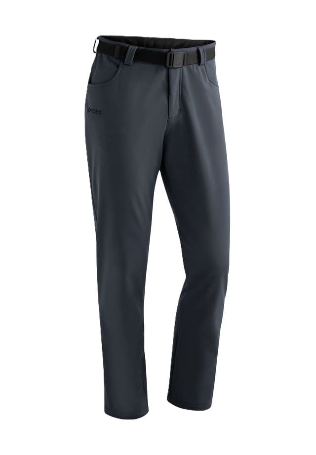 

Штаны Softshell отводят влагу Maier Sports, черный