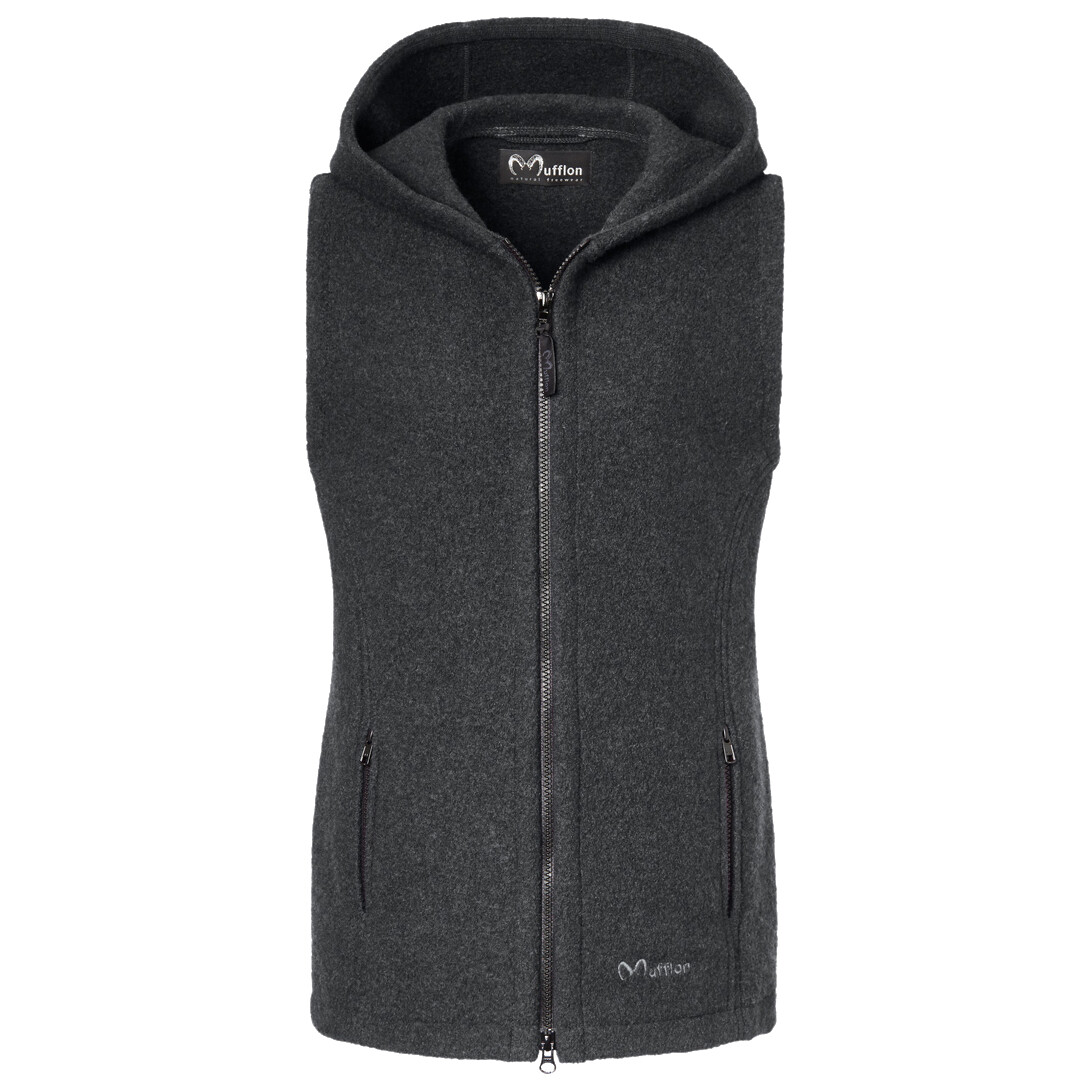 

Жилет из мериноса Mufflon Women's Momo, цвет Anthra