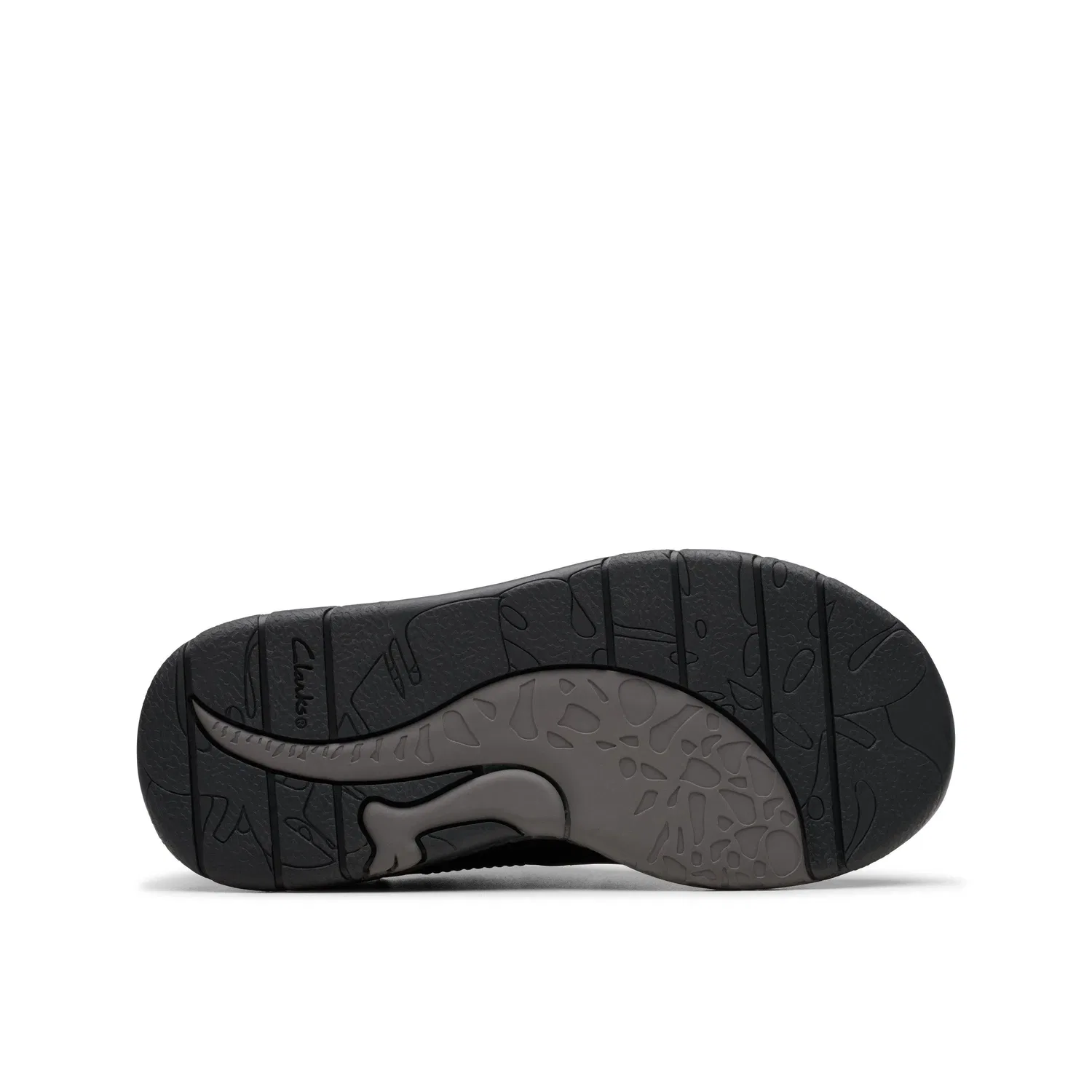 Кроссовки детские Clarks Steggy 2 Pace, кожаные с динозаврами, черные — фото 3