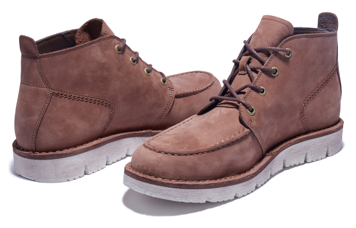 Мужские ботинки Timberland на рифленой подошве, темно-коричневый — фото 3
