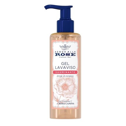 

Acqua alle Rose Brightening Lavaviso Gel с витамином С из шиповника Очищающее средство для лица для тусклой и матовой кожи Энергетическое очищение и восстановление кожи при ежедневном использовании 200 мл