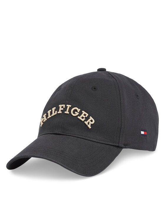 

Бейсболка Th Monotype Soft 6 Panel Cap AM0AM13165 Tommy Hilfiger, черный