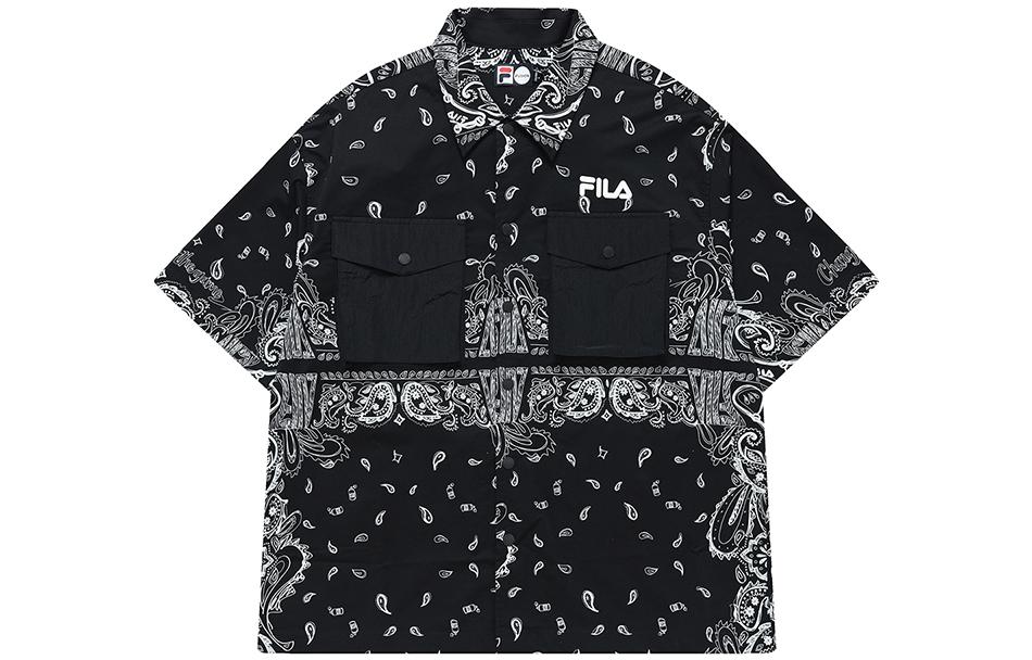 

Футболка мужская черная STREET SPORT FILA FUSION
