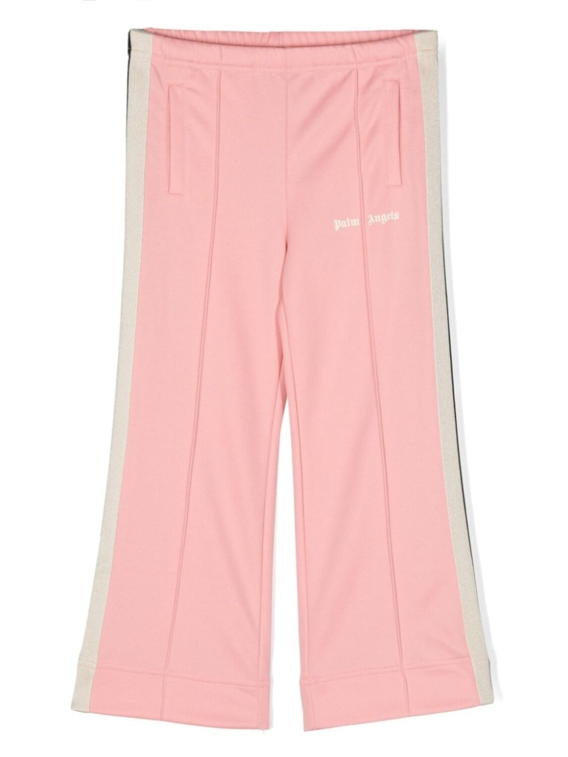 

Palm Angels Kids спортивные брюки широкого кроя, розовый