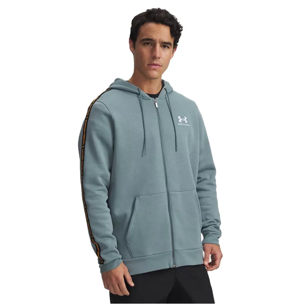 

Толстовка Under Armour Icon Fleece Taping full zip, серый
