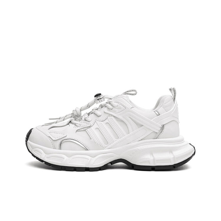 

Кроссовки MASOOMAKE Chunky Sneakers Women's Low-top Milk White, белый