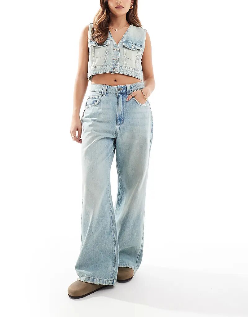 

Очень мешковатые джинсы Cotton On в синем цвете Cotton:On