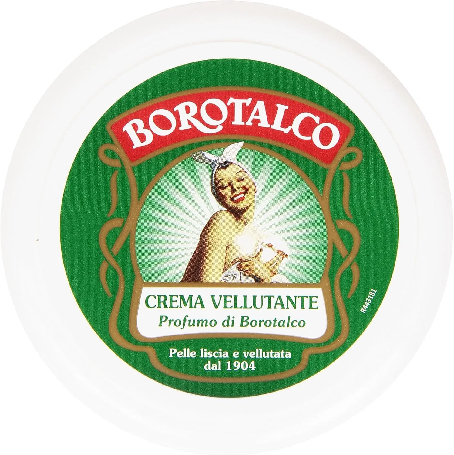 Набор увлажняющих кремов для тела Borotalco Velvet, 6 шт. Borotalco