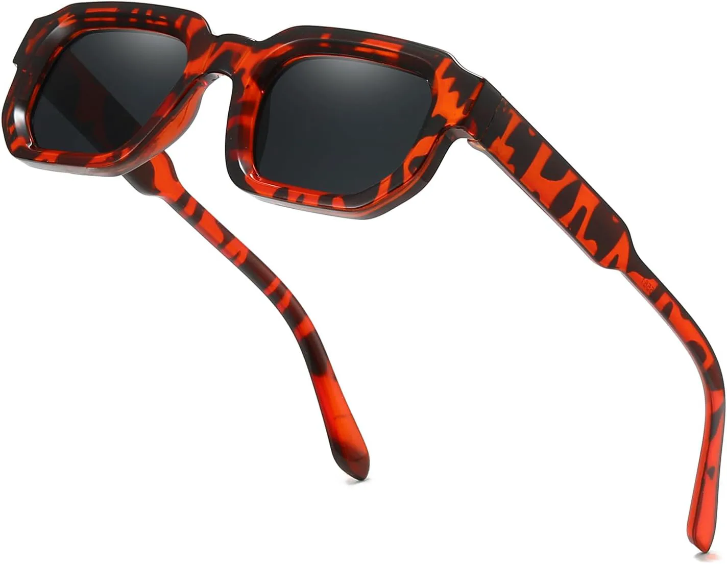 

Солнцезащитные очки IGnaef в стиле ретро, ​​прямоугольные, для женщин и мужчин, винтажные, модные, маленькие, в стиле 90-х и Y2K, квадратные, IF5561, C04 Tortoise