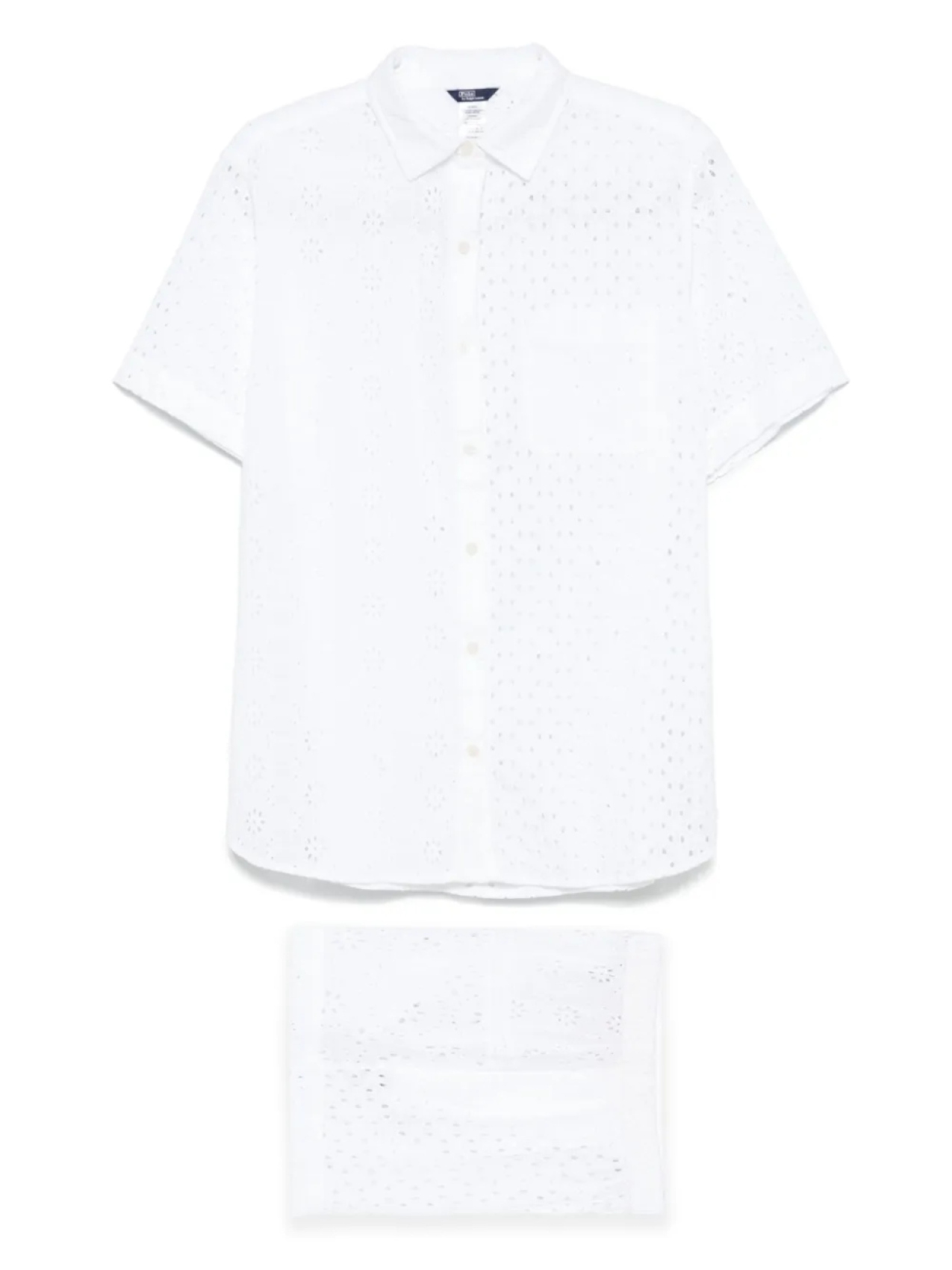 

Шорты Polo Ralph Lauren английской бродери, белый
