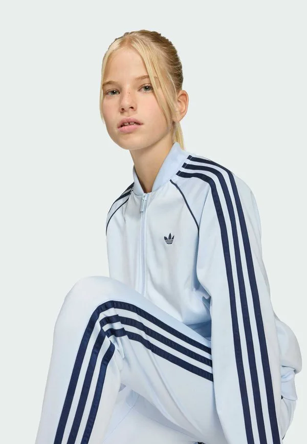 Спортивная толстовка на молнии Adidas Originals, Crystal Sky Night Indigo — фото 4