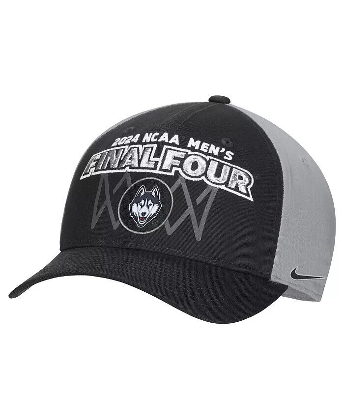 

Черный UConn Huskies 2024 Мужской баскетбольный турнир NCAA March Madness Final Four Региональные чемпионы Раздевалка Classic 99Регулируемая шляпа Nike, черный