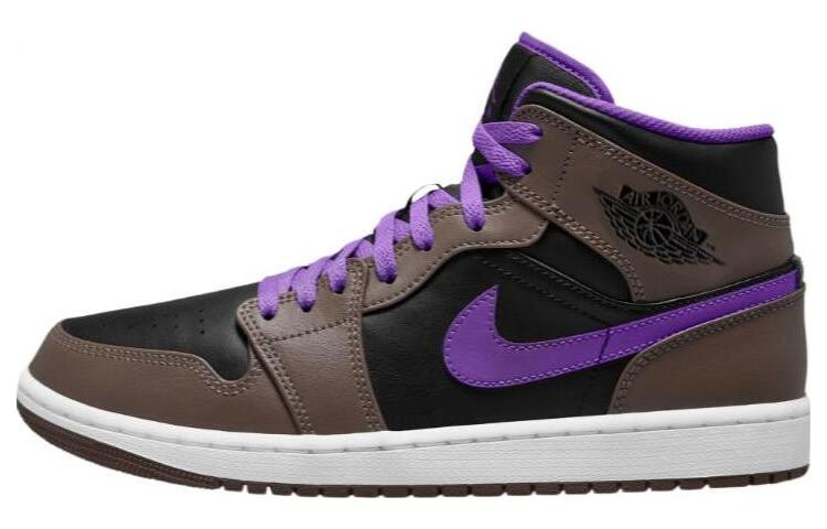 

Jordan 1 Mid Purple Мокко
