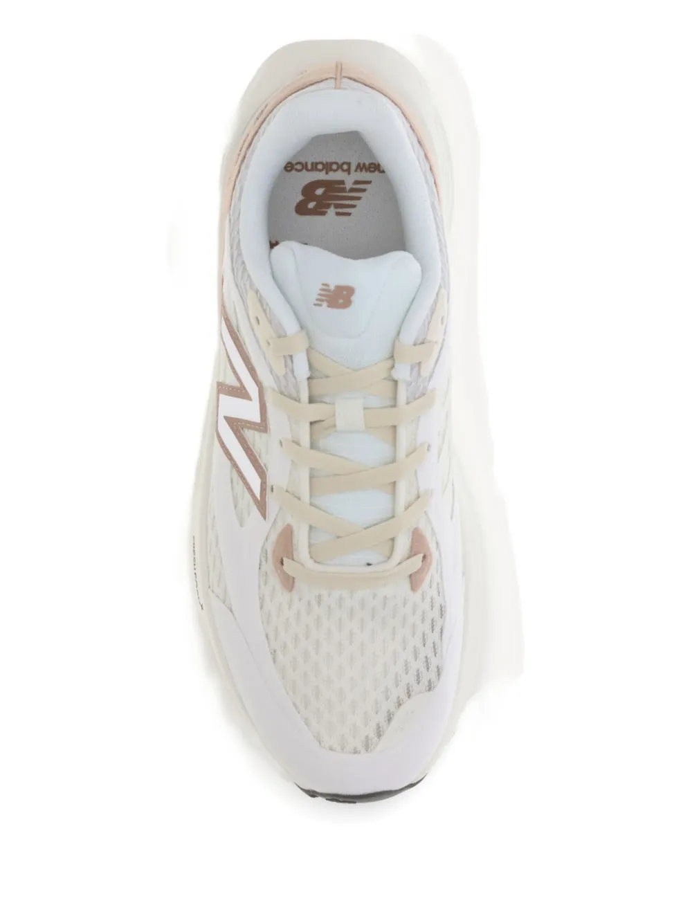 Кроссовки с сетчатыми вставками и логотипом NEW BALANCE, нейтральный — фото 3