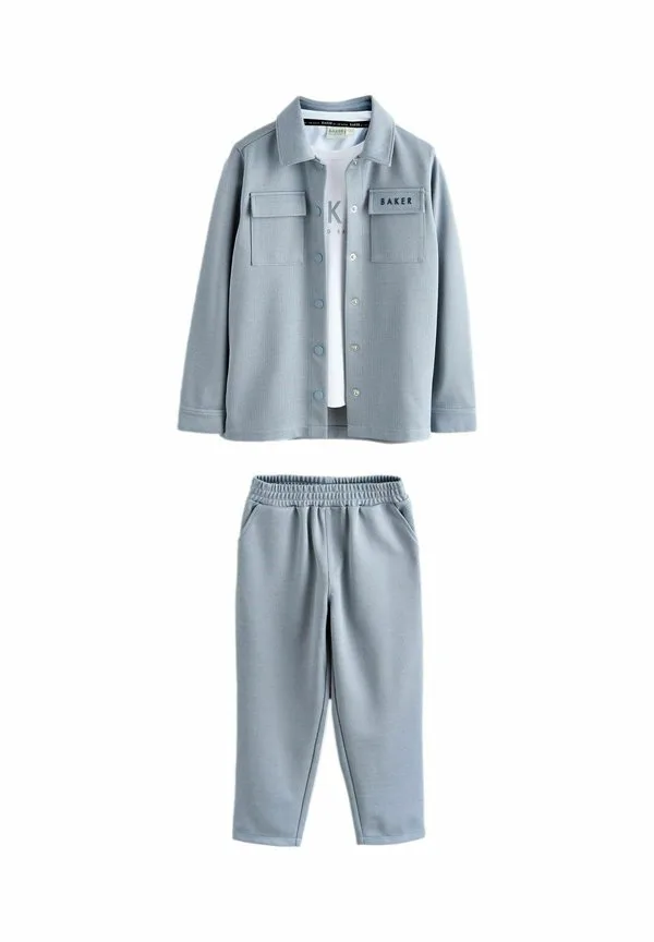 Футболка стандартного кроя с текстурированным принтом. Baker By Ted Baker, Blue