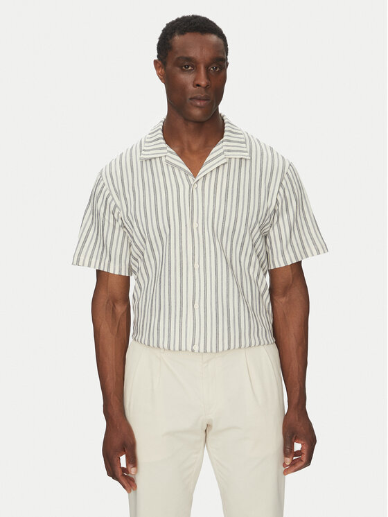 

Свободная рубашка Bluleo 12275085 Jack&Jones, бежевый