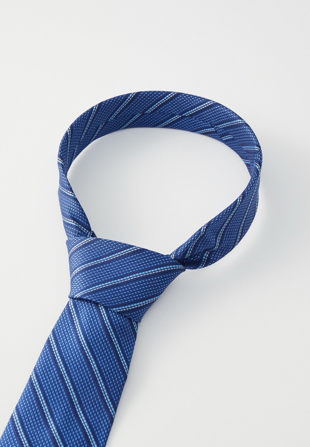 

Галстук STRIPE LOGO TIE Michael Kors, синий