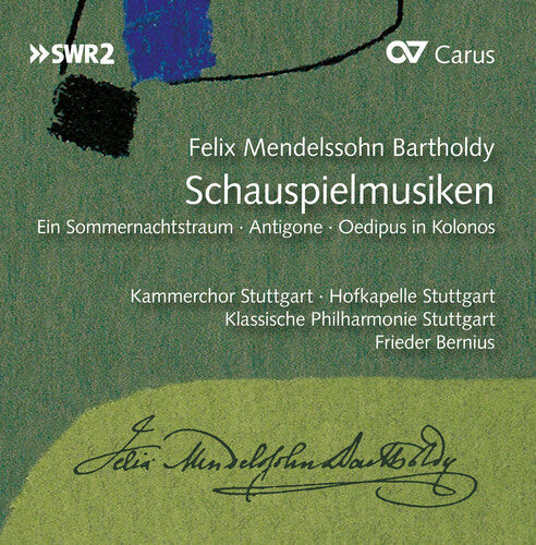 

CD диск Mendellsohn / Bernius / Kammerchor Stuttgart: Schauspielmusiken